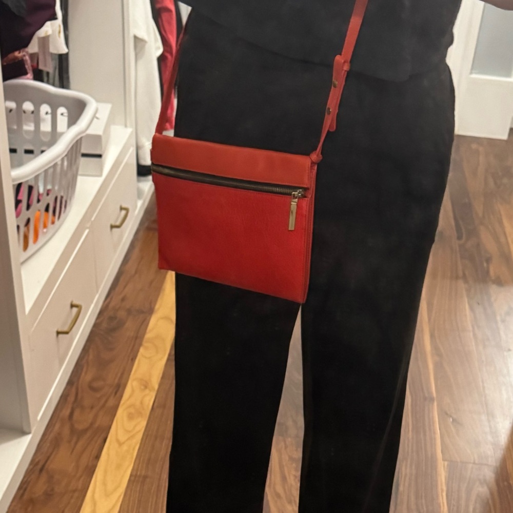 Victoria Beckham Orange Crossbody